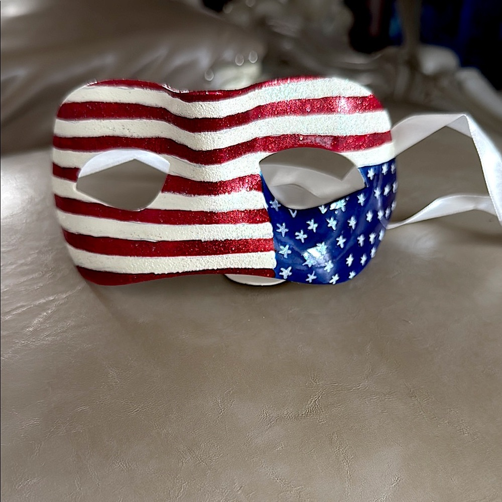 American Flag Eye Mask